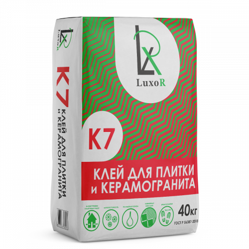  плитки и керамогранита К7 40 кг  по низкой цене — ООО «ЛюксоР»
